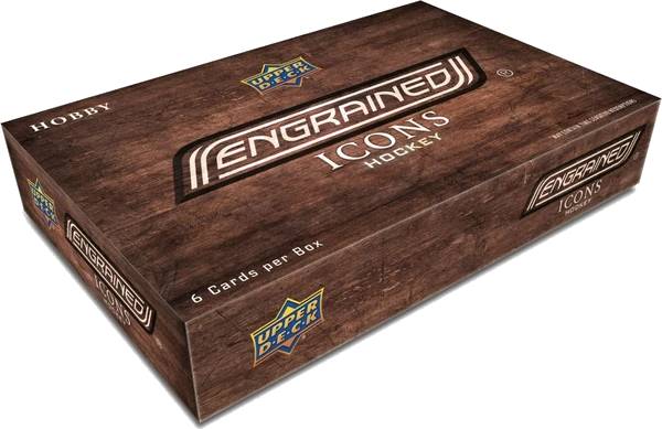 Hokejové karty 2024-25 Upper Deck Engrained Icons Hockey Hobby Box