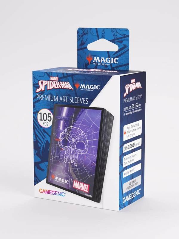 Ochranné obaly na karty Gamegenic - MTG x Marvel's Spider-Man: Premium Art Sleeves Spider-Man Swamp (105 ks)