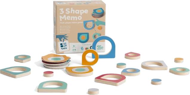 Paměťová hra - barvy a tvary