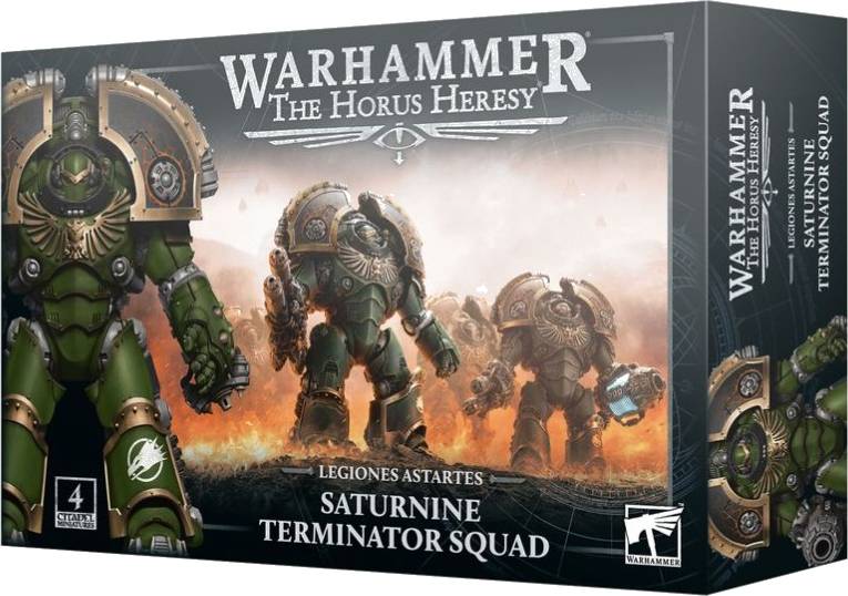 Warhammer The Horus Heresy - Legiones Astartes: Saturnine Terminator Squad
