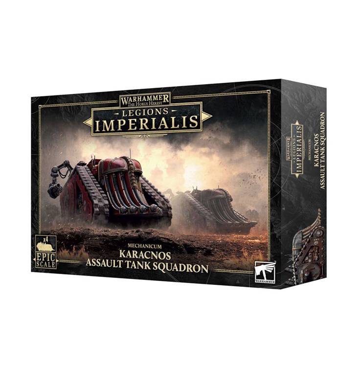 Warhammer The Horus Heresy - Legions Imperialis: Karacnos Assault Tank Squadron - Epic Scale