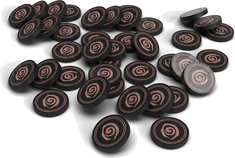 Kacíř - sada dřevěných mincí vlivu