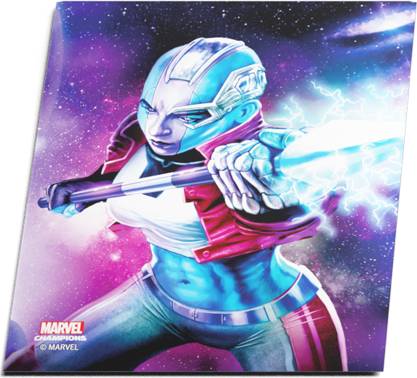 Marvel Champions Fine Art Sleeves (50+1 Sleeves) - Guardians of the Galaxy - Obaly na Karty Barva: Nebula