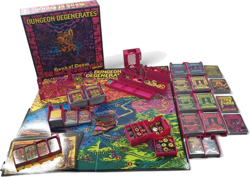 Dungeon Degenerates: Hand of Doom Barva: Růžová horská fuchsie