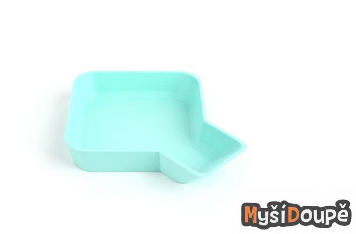 Univerzální miska na žetony se zobáčkem - mentolově zelená