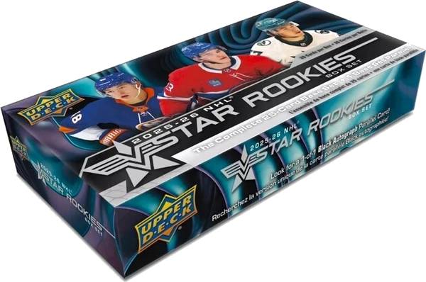 Hokejové karty Upper Deck NHL Star Rookies 2025-26 Hockey Box Set