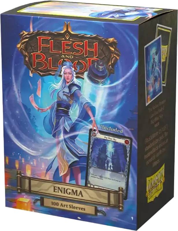 100ks Dragon Shield Art Obalů - Flesh and Blood Enigma