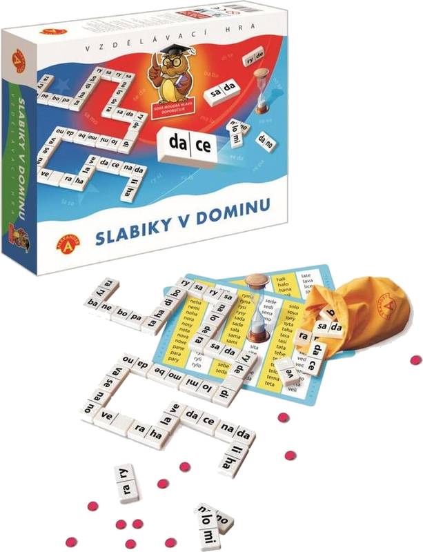 Slabiky v dominu