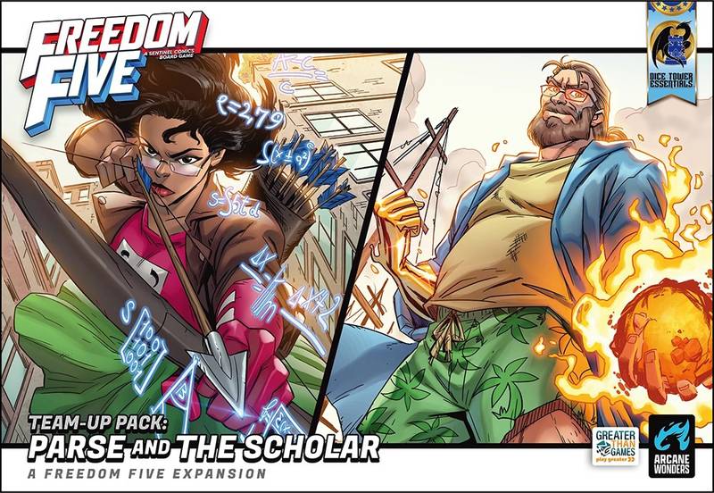 Freedom Five: Team-Up Pack - Parse and The Scholar
