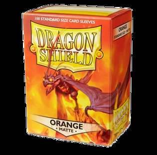 Dragon Shield 100ks - Matte Orange