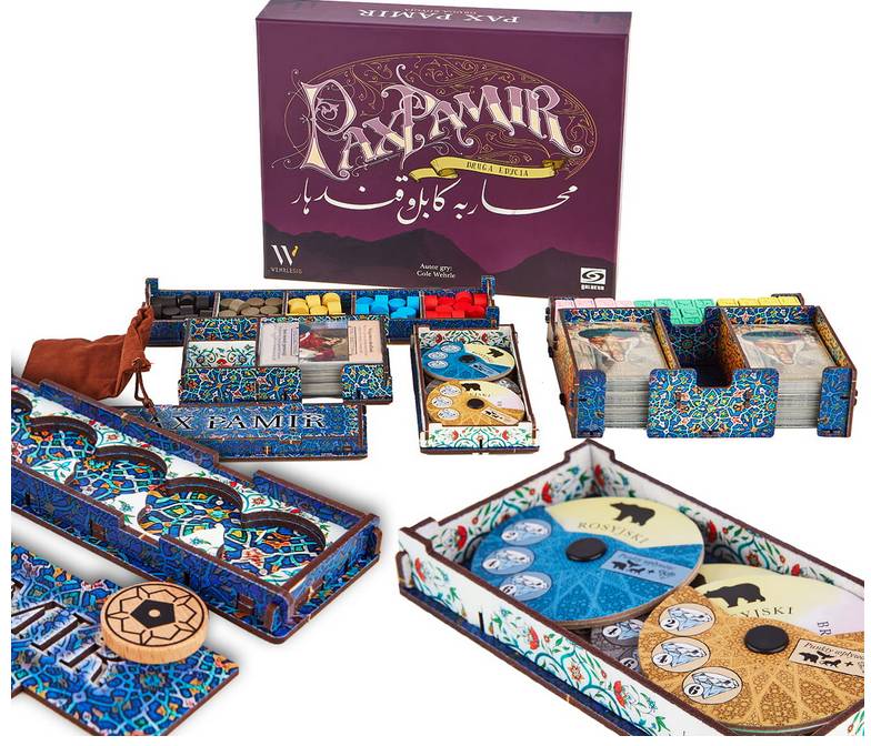 Dřevěný pořadač pro Pax Pamir UV tisk (e-Raptor)