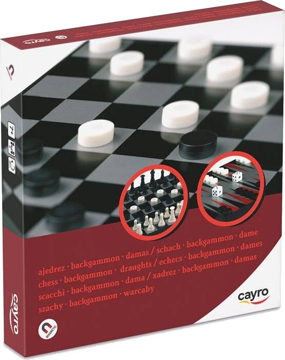 Šachy & Dáma & Vrhcáby magnetické