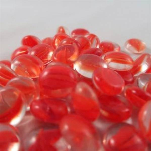 Chessex Tokens - Catseye Red