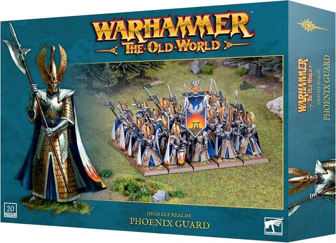 Warhammer The Old World - High Elf Realms - Phoenix Guard