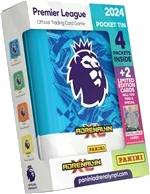 PREMIER LEAGUE 2023/2024 ADRENALYN karty - plechová krabička (pocket)