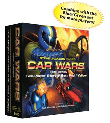 Car Wars (Sixth Edition) : Two - Player Starter Set Red/Yellow