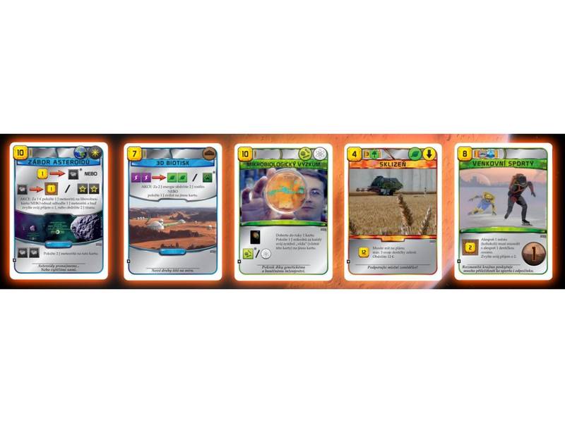 Mars: Teraformace - Sada 5 Promo karet 2022