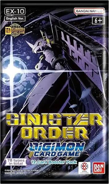 Digimon Card Game Sinister Order EX-10 Extra Booster