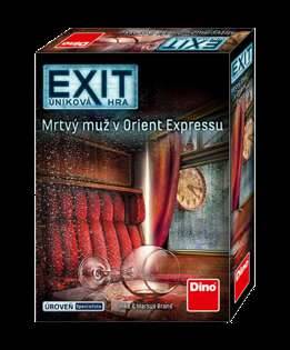 Exit úniková hra: Mrtvý muž v Orient expressu