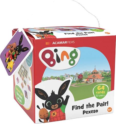 Bing - Pexeso na cesty s omalovánkou