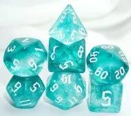 Dice Set Galaxy: Aquamarin (7)