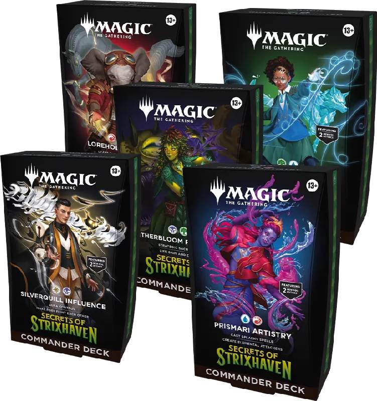 Magic: The Gathering - Secret of Strixhaven - Commander Deck set