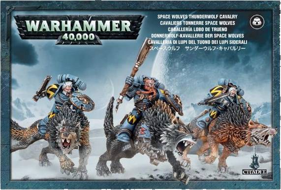 Space Wolves: Thunderwolf Cavalry