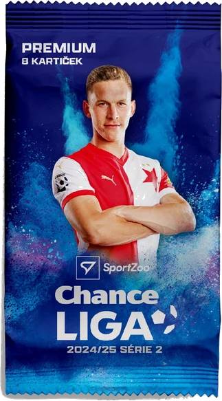 Fotbalové karty SportZoo Chance Liga 2024/2025 2. série Premium balíček