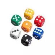 Šestistěnná kostka (K6) - neprůhledná