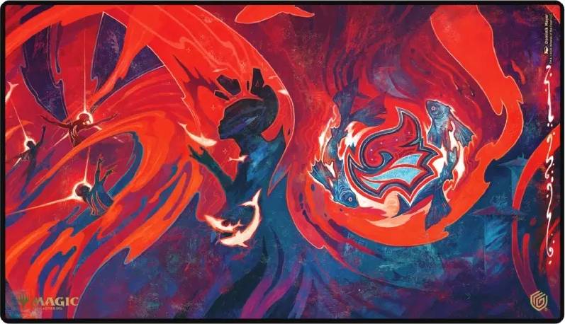 Ultimate Guard Secrets of Strixhaven "Prismari" playmat