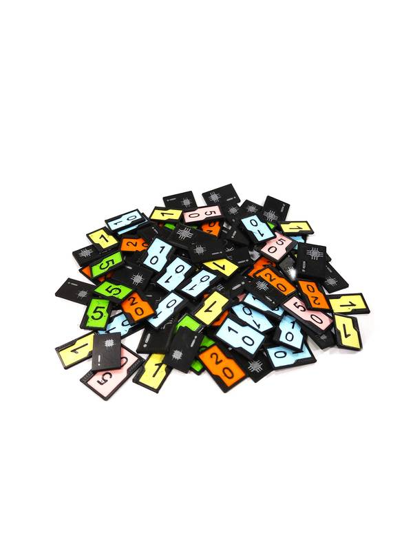 Za Hranou: plastové žetony informací