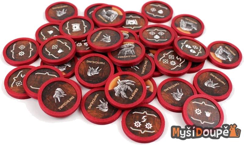 Nemesis: Odplata - Kryty na žetony Kultu Novolidí