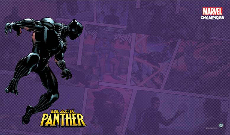 Marvel Champions: Black Panther Gamemat