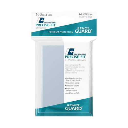 Obaly na karty Precise-Fit 64 x 89,5 mm (UG) - průhledné