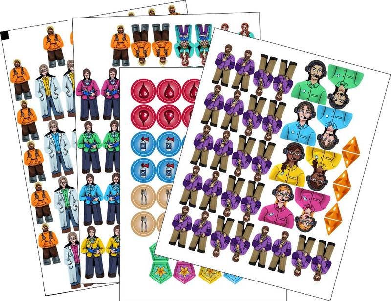 Samolepky pro Galactic Cruise