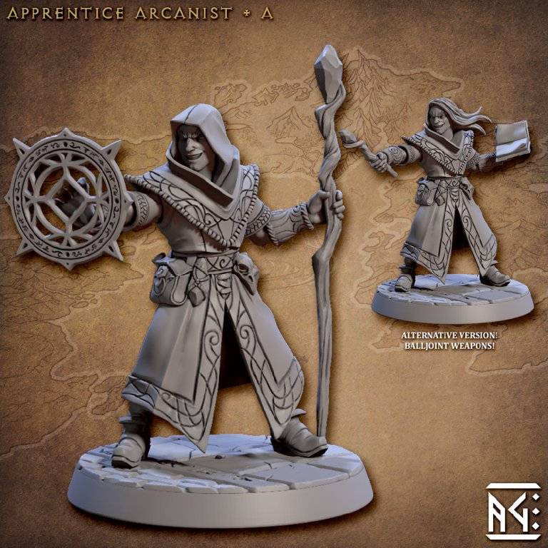 Čaroděj - Arcanist A Arcanist Guild