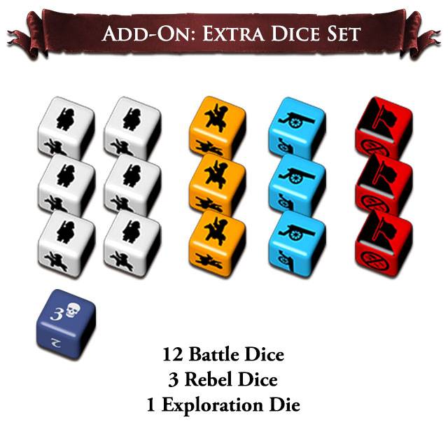 Europa Universalis: Price of Power Extra Dice Set