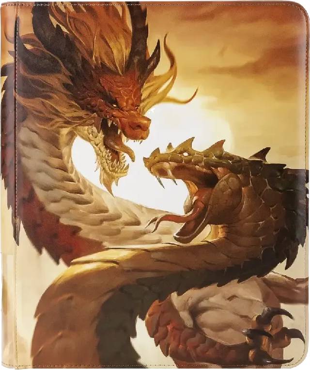 Dragon Shield: Wood Snake 2025 Card Codex Zipster Binder – 9 kapes