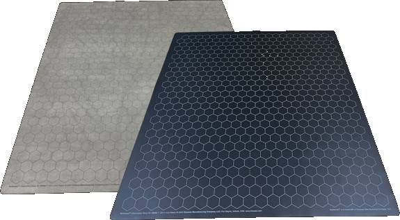 Battlemat  - oboustranná hexová herní podložka - 60 x 66 cm (96680)