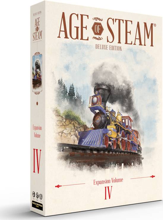 Age of Steam Deluxe: Expansion Volume IV