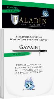 Obaly na karty Paladin - Gawain - Standard American - 57 x 89 mm 55 ks