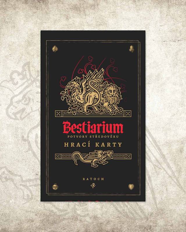 Bestiarium - hrací karty