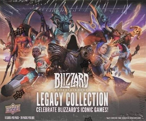 Sběratelské karty 2022-23 Upper Deck Blizzard Legacy Collection Hobby Box