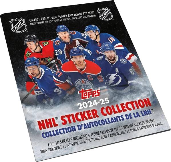 hokejové samolepky NHL 2024/25 Collection Album