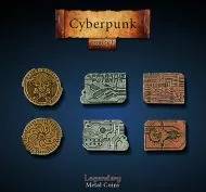 Cyberpunk Metal Coin Set