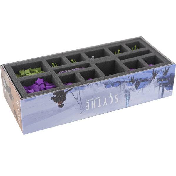 Pěnový pořadač Feldherr pro rozšíření hry Scythe: Invaders from Afar