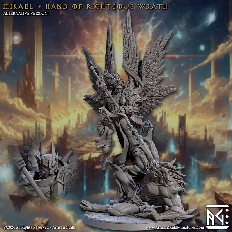 Human/daemon - Mikael Wrath of the Malakim