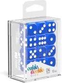 Dice Set Solid Blue - D6 16mm (12x)