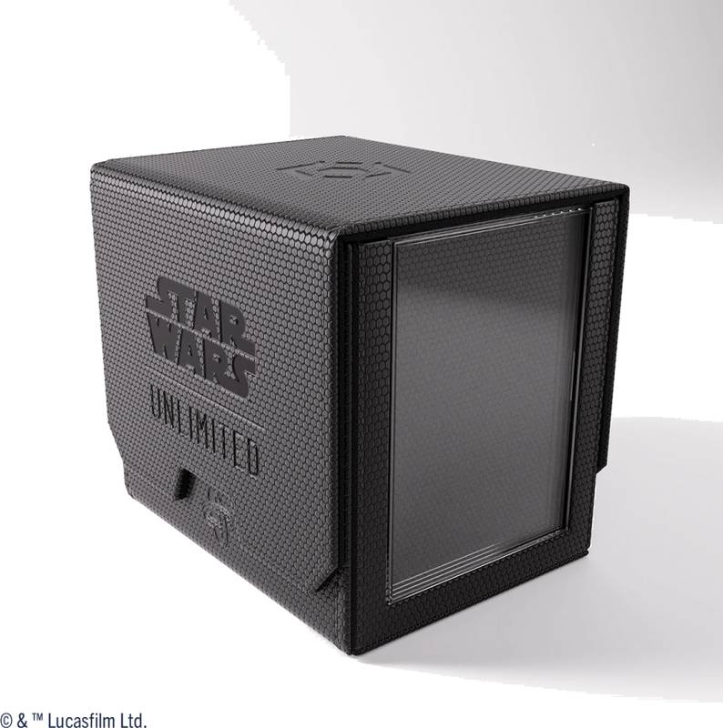 Krabička na karty Gamegenic - Star Wars: Unlimited Twin Suns Deck Pod Black