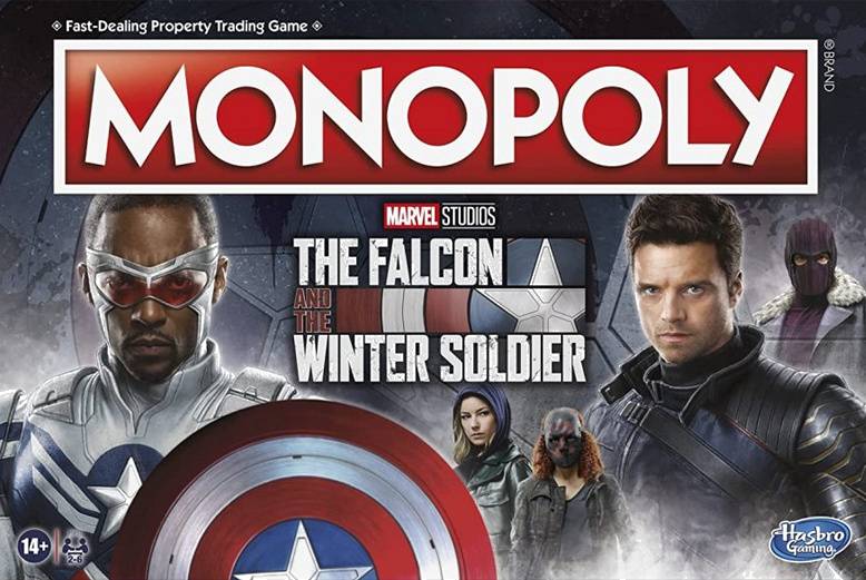 Monopoly Falcon and Winter Soldier